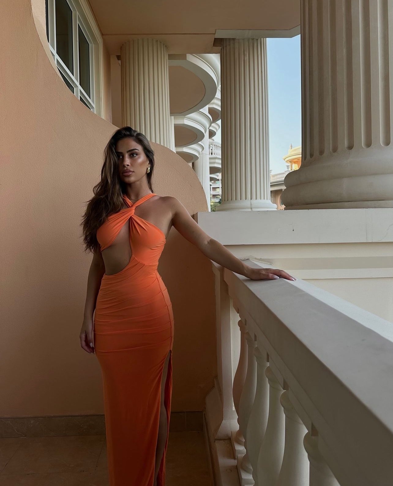 vestido Orange