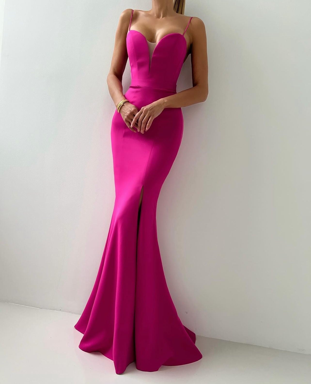 vestido Maxi corsé