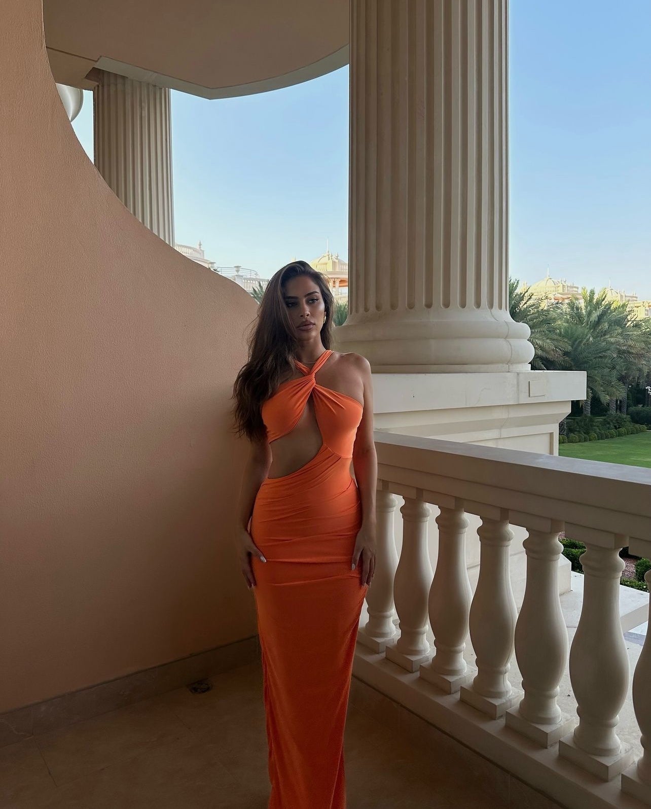 vestido Orange