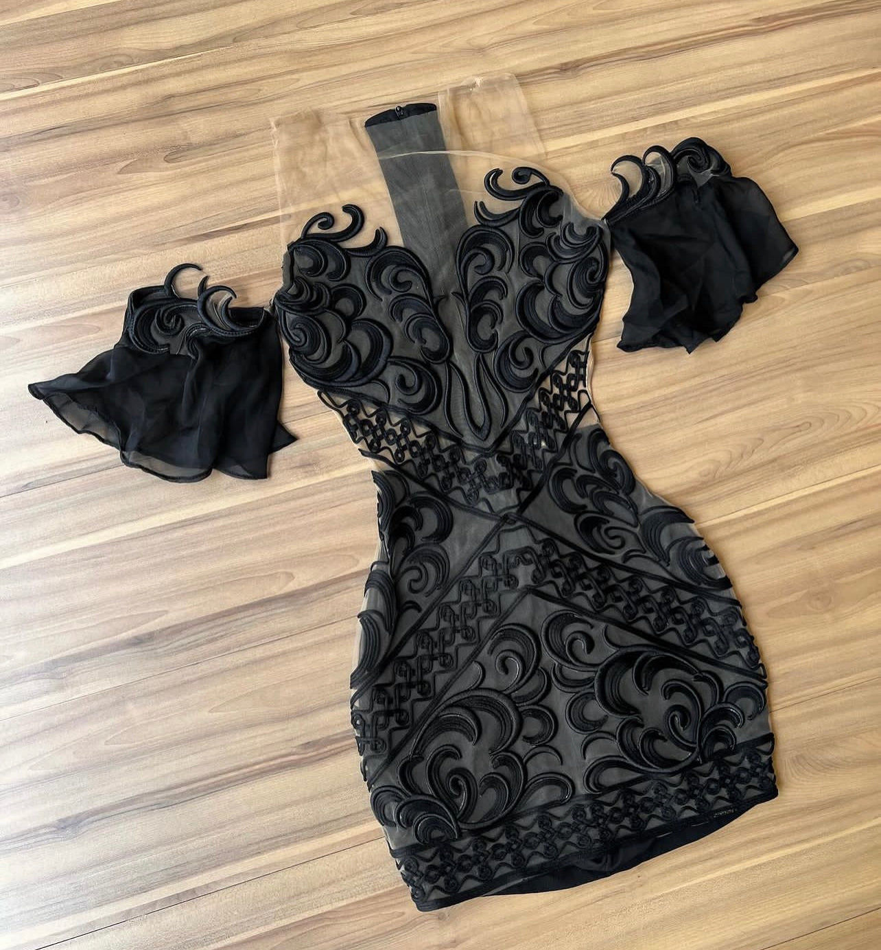 vestido corto mya